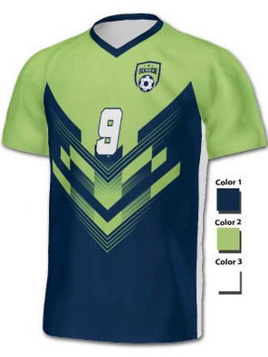 Quick Ship - Adult/Youth "Defender 2" Custom Sublimated Soccer Jersey Classic Quick Ship Adult/Youth Soccer Jerseys All Sports Uniforms