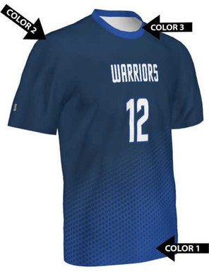 Quick Ship - Adult/Youth "Digit" Custom Sublimated Volleyball Jersey-2 Quick Ship Mens Volleyball Jerseys All Sports Uniforms