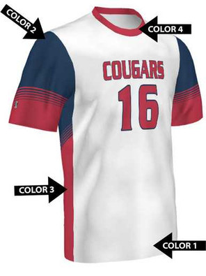 Quick Ship - Adult/Youth "Paramount" Custom Sublimated Volleyball Jersey-2 Quick Ship Mens Volleyball Jerseys All Sports Uniforms