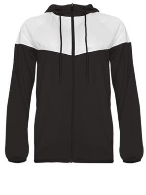 Womens "Domain" Full Zip Unlined Hooded Warm Up Jacket