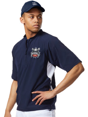 Adult "Bullpen" 1/4 Zip Baseball Jacket