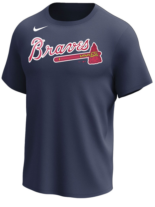 MLB Majestic Men's Atlanta Braves T-Shirt Gray Shirt - Choose Logo