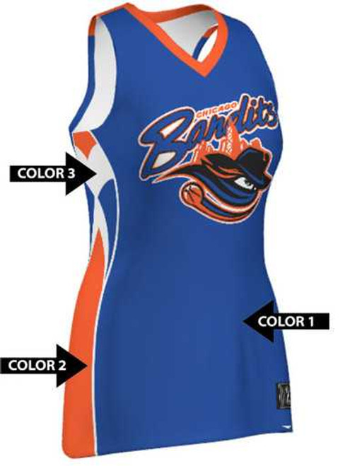 Quick Ship - Womens/Girls "Pivot" Custom Sublimated Sleeveless Softball Jersey-2 Quick Ship Sleeveless Softball Jerseys All Sports Uniforms