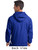 Adult "Hooded Spartan" 1/4 Zip Lined Warm Up Jacket