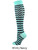 Wavy Stripe Over the Calf Softball Sock