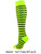 Wavy Stripe Over the Calf Softball Sock