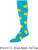 Polkadot 2 Over the Calf Soccer Sock