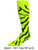 Zebra Over the Calf Soccer Sock