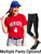 Womens/Girls "Splitter" Two-Button Softball Uniform Set