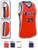 Control Series - Adult/Youth "Claw" Custom Sublimated Basketball Set