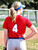 Girls "Splitter" Two-Button Softball Jersey