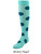 Polkadot 2 Over the Calf Softball Sock