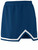 Girls "Energy" V-notch Cheer Skirt With Trim