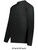 Adult "Long Sleeve Cage" 1/4 Zip Baseball Jacket