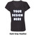 Printed Bella + Canvas Jersey V-Neck Womens T-Shirt
