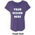Printed Next Level Tri-Blend Dolman Womens T-Shirt