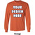 Printed Gildan 100% Cotton Long Sleeve T-Shirt