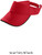 "Steal" Athletic Mesh Softball Visor