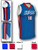 Quick Ship - Adult/Youth "Half Court" Custom Sublimated Basketball Uniform