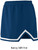 Womens "Energy" V-notch Cheer Skirt With Trim