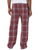 Adult Boxercraft "Harley Flannel" Garnet/Black Plaid Pajama Pants Adult Pajama Pants All Sports Uniforms