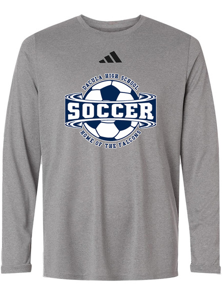 Adult Adidas "Classic" Performance Wicking Long Sleeve Tee