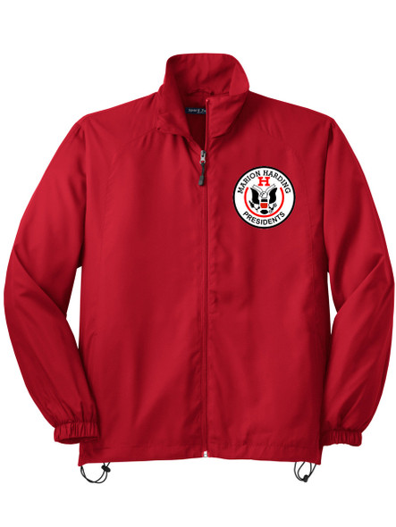 "Aggression" Full Zip Wind Jacket