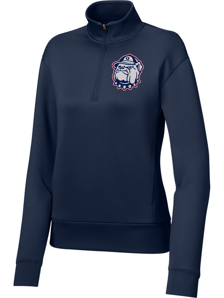 Womens "Pro Stretch" 9.6 oz Performance Wicking 1/4 Zip Pullover