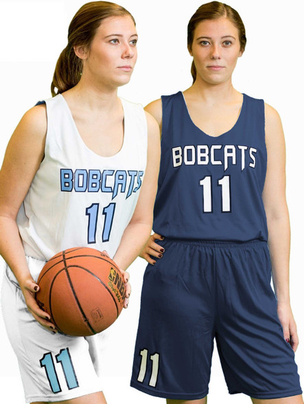 Womens/Girls "Redefined Hoopster" Reversible Basketball Uniform Set Uniform Sets All Sports Uniforms