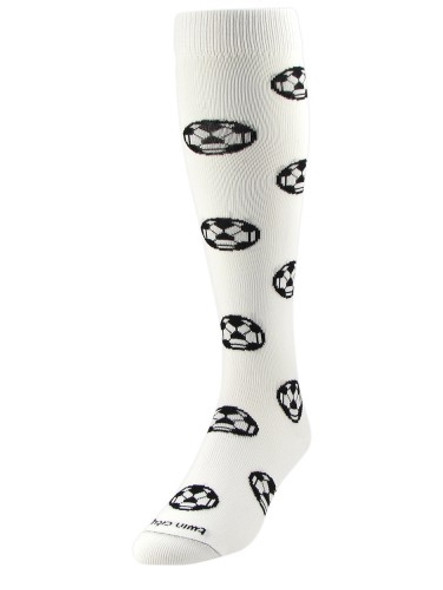 Soccer Ball Over the Calf Socccer Sock