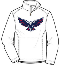 Custom Heat Seal Logo - Warm Ups - Across the Chest