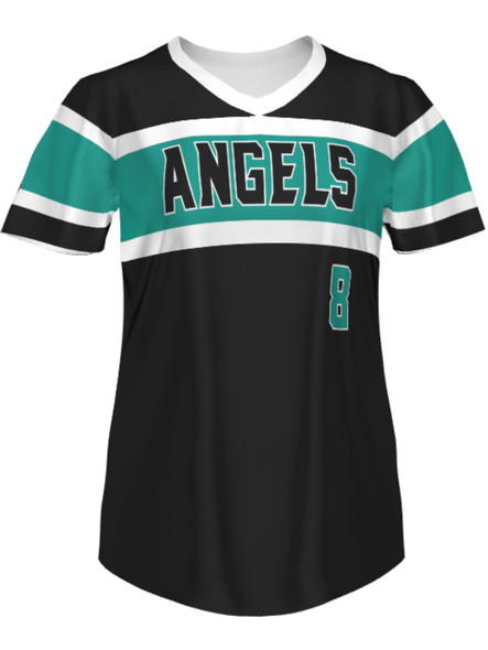 Control Series Premium - Womens/Girls "Blockade" Custom Sublimated Softball Jersey