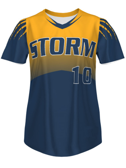 Control Series Premium - Womens/Girls "Line Drive" Custom Sublimated Softball Jersey