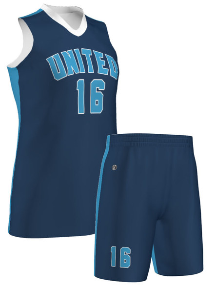 Quick Ship - Womens/Girls Racerback "Game Over" Custom Sublimated Basketball Uniform