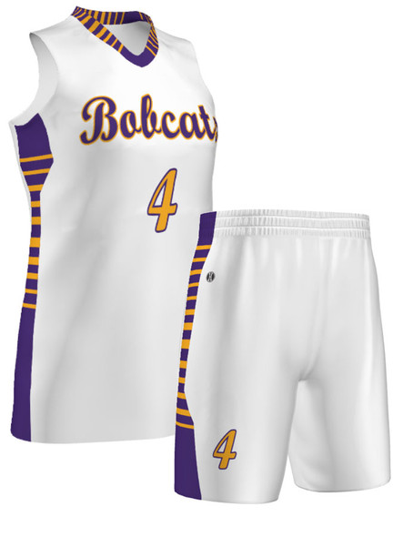 Quick Ship - Womens/Girls Racerback "Rebound" Custom Sublimated Basketball Uniform