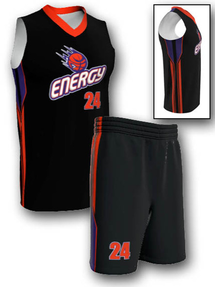 Quick Ship - Adult/Youth "Alpha" Custom Sublimated Basketball Uniform
