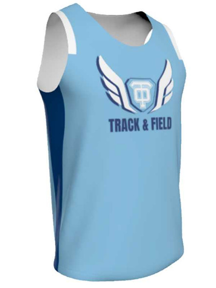 Control Series - Adult/Youth "Speedster" Custom Sublimated Track Singlet Adult/Youth Sublimated Track Singlets All Sports Uniforms