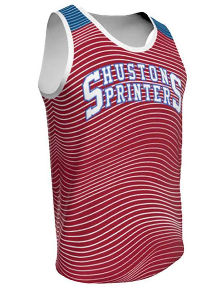 Control Series - Adult/Youth "Change Over" Custom Sublimated Track Singlet Adult/Youth Sublimated Track Singlets All Sports Uniforms