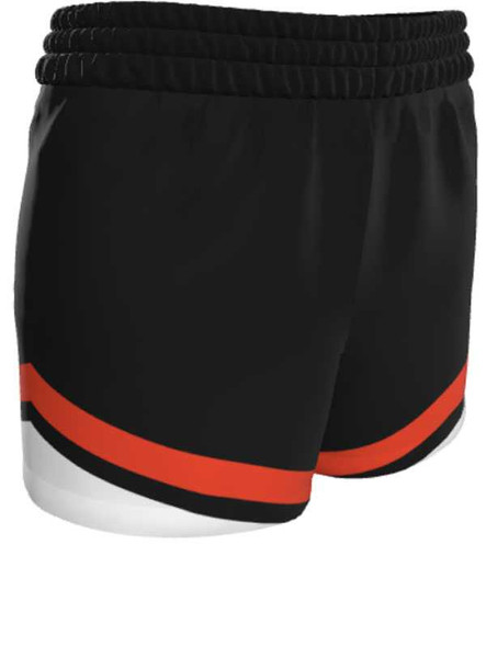 Control Series - Womens/Youth "Flow" Custom Sublimated Standard Track Shorts Womens/Youth Standard Fit Sublimated Track Shorts All Sports Uniforms