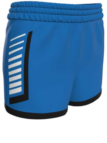 Control Series - Womens/Youth "Take Off" Custom Sublimated Standard Track Shorts Womens/Youth Standard Fit Sublimated Track Shorts All Sports Uniforms