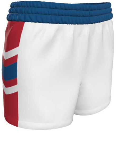 Control Series - Womens/Youth "Vortex" Custom Sublimated Standard Track Shorts Womens/Youth Standard Fit Sublimated Track Shorts All Sports Uniforms