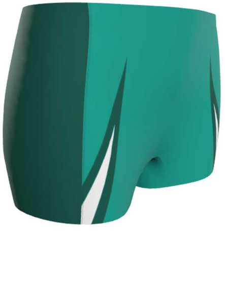 Control Series - Womens "Approach" Custom Sublimated Compression Track Shorts Womens Compression Sublimated Track Shorts All Sports Uniforms