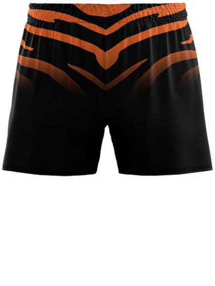 Control Series - Adult/Youth "Striped" Custom Sublimated Track Shorts Adult/Youth Standard Fit Sublimated Track Shorts All Sports Uniforms
