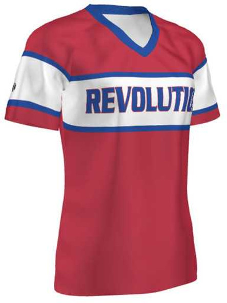 Quick Ship - Womens/Girls "Blockade" Custom Sublimated Softball Jersey-2 Classic Quick Ship Softball Jerseys All Sports Uniforms