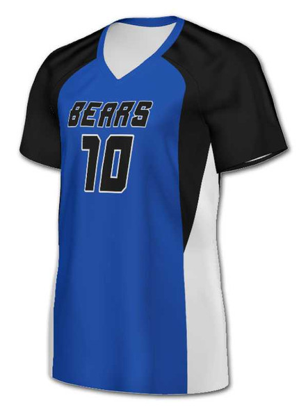 Quick Ship - Womens/Girls "Refraction" Custom Sublimated Soccer Jersey Classic Quick Ship Womens/Girls Soccer Jerseys All Sports Uniforms