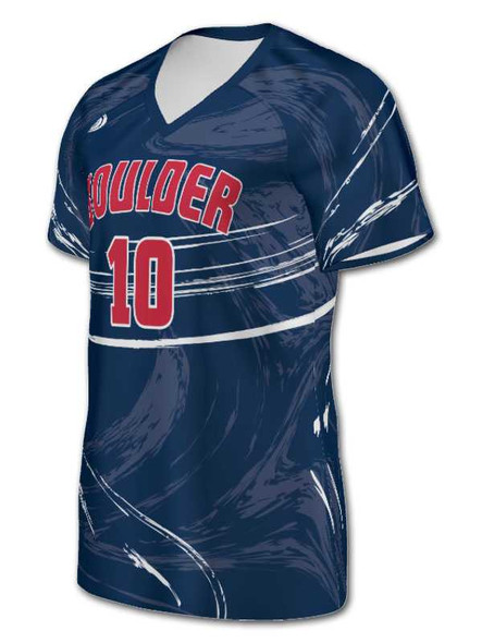 Quick Ship - Womens/Girls "Whirlwind" Custom Sublimated Soccer Jersey Classic Quick Ship Womens/Girls Soccer Jerseys All Sports Uniforms