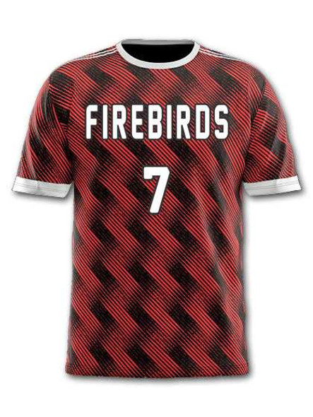 Quick Ship - Womens/Girls "Zig Zag" Custom Sublimated Soccer Jersey Classic Quick Ship Womens/Girls Soccer Jerseys All Sports Uniforms