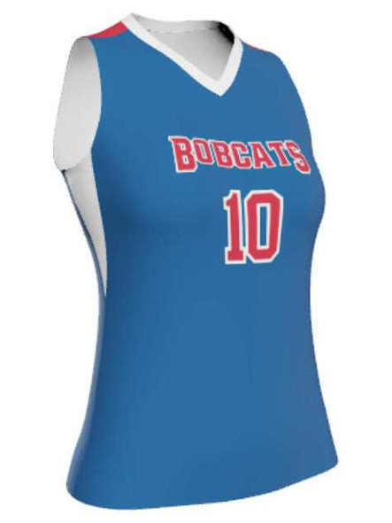 Control Series - "Deep Set" Sleeveless Custom Sublimated Volleyball Jersey Sleeveless Volleyball Jerseys All Sports Uniforms