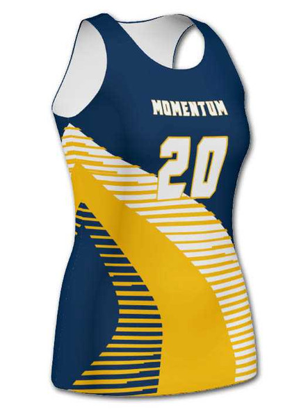 Control Series - "Cross Play" Sleeveless Custom Sublimated Volleyball Jersey Sleeveless Volleyball Jerseys All Sports Uniforms