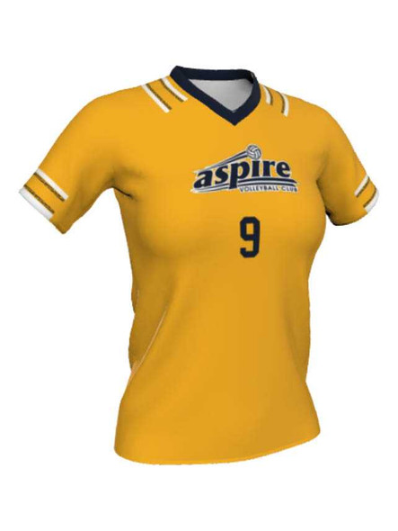 Control Series - Quick Ship "Short Sleeve Assist" Custom Sublimated Volleyball Jersey Short Sleeve Volleyball Jerseys All Sports Uniforms